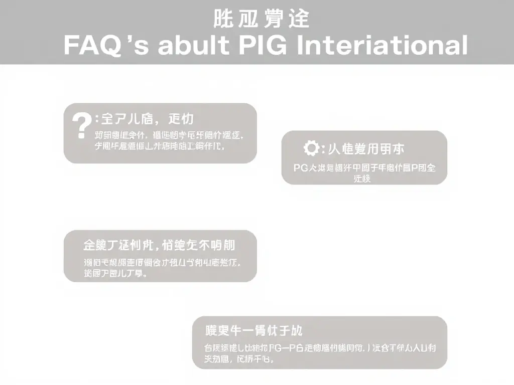 A visually appealing graphic representing the FAQ section, featuring icons and concise text snippets addressing common questions about 中欧电竞 and its services. The graphic should convey clarity, transparency, and a commitment to user satisfaction.